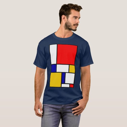 T-shirt Mondrian 2 (Devant entier)