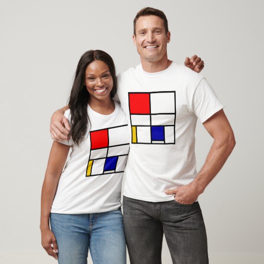 T-shirt Mondrian 3 (Unisexe)