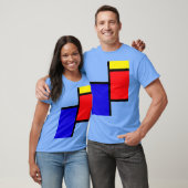 T-shirt Mondrian gift friend vintage (Unisexe)