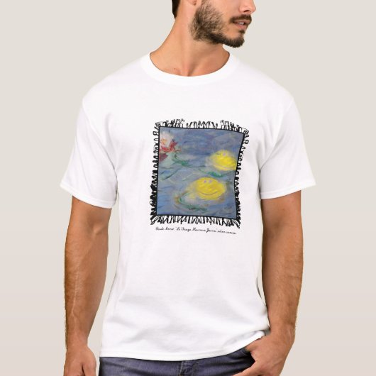 t-shirt monet (Devant)