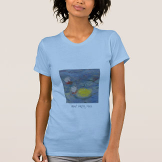 t-shirt monet joyeux visage
