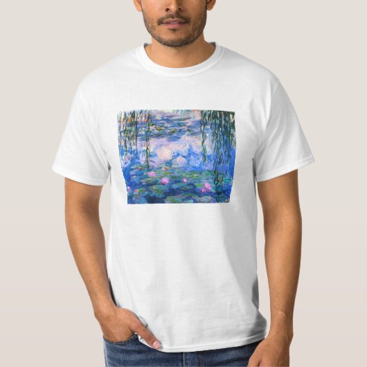 T-shirt Monet Water Lilies (Voorkant)
