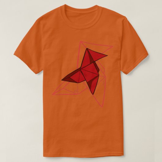 T-SHIRT MONEY HEIST ORIGAMI BIRD (Design devant)
