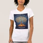 T-shirt Money Tree Blessings — Abundance Frequency  (Devant)