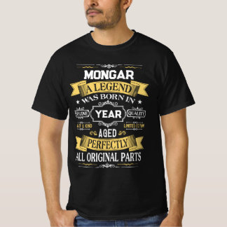 T-shirt MONGAR Une légende est née en année