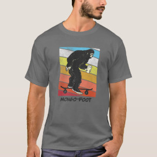 T-shirt Mongo Pied Bigfoot Sasquatch Skateboard Wi