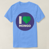 T-shirt MongoDB I Love Mongo (Design devant)