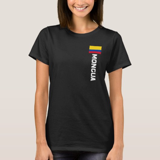 T-shirt Mongua Colombie Pour Hommes, Femmes, Enfants Colom (Devant)