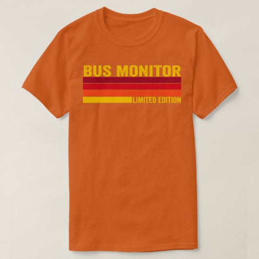 T-shirt Moniteur de bus (Design devant)