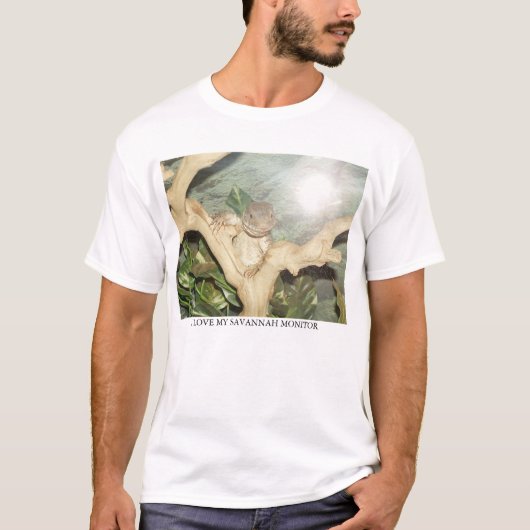 T-shirt Moniteur de la savane (Devant)