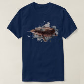 T-shirt Moniteur Lizard Savannah Reptile animal (Design devant)