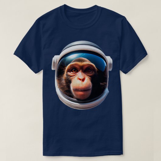T-shirt Monkey astronaute (Design devant)