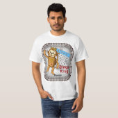 T-shirt Monkey Bingo King (Devant entier)