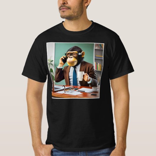 T-shirt Monkey Business (Devant)