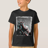 Monkey Chimp Avec Casque Chemise - Edm Dj Music