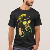 T-shirt Monkey Chimp With Sunglasses And Headphones (Devant)