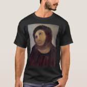 T-shirt Monkey Christ Monkey Jesus (Devant)