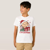 T-shirt Monkey Christma (Devant entier)