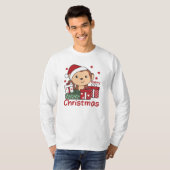 T-shirt Monkey Christma (Devant entier)