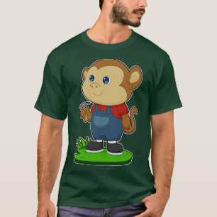 T-shirt Monkey Crafter Hammer