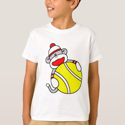 T-shirt Monkey de tennis (Devant)