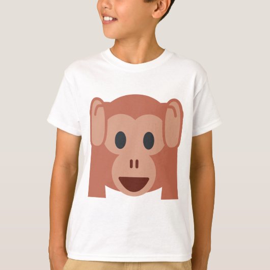 T-shirt Monkey emoji (Devant)