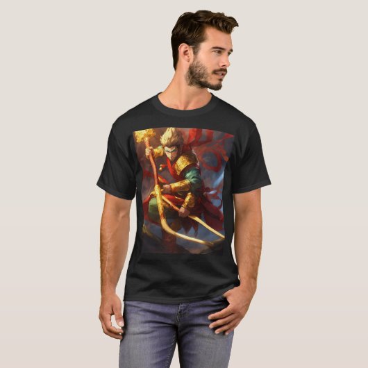 T-shirt Monkey king (Devant entier)