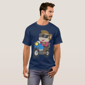 T-shirt Monkey Motorcycle (Devant entier)