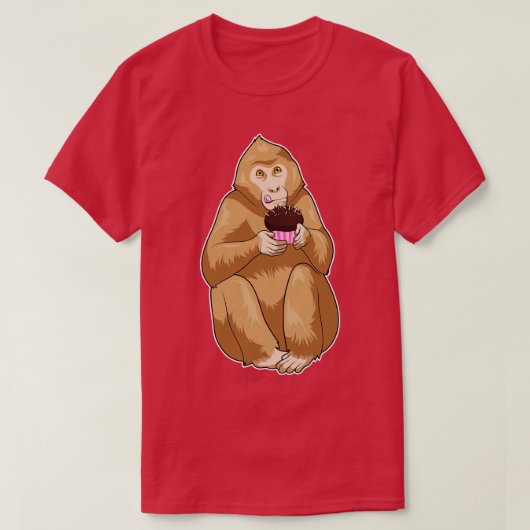 T-shirt Monkey Muffin (Design devant)