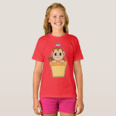 T-shirt Monkey Sundae (Devant entier)