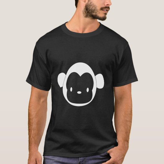 T-shirt Monkey Voir Monkey Do (Devant)