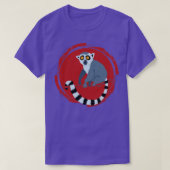 T-shirt Monkey Zoo Keeper Cadeau Animal Lemur (Design devant)