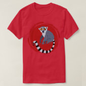 T-shirt Monkey Zoo Keeper Cadeau Animal Lemur (Design devant)