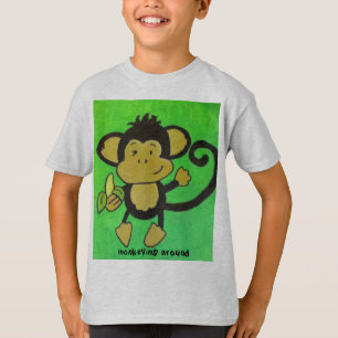 T-shirt monkeying autour
