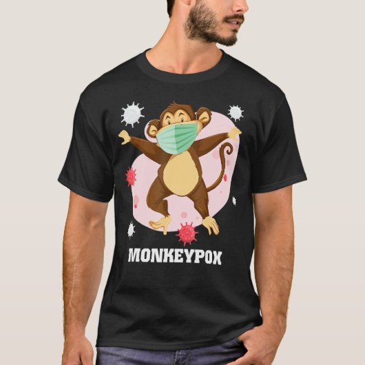 T-shirt Monkeypox Monkey Pox Virus 2022 Prendre soin Épidé (Devant)