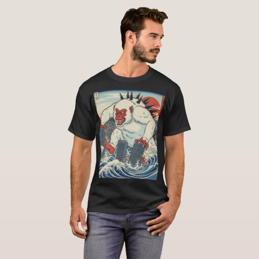 T-shirt Monkeyzilla (Devant entier)