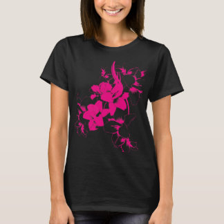 T-shirt Monnaie rose