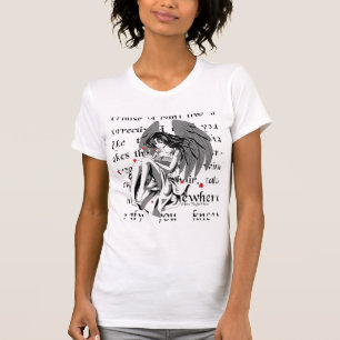 T-shirt Monochrome - ange