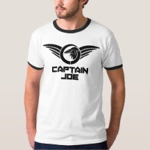 T-shirt monochrome pour le capitaine Joe Men