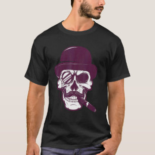 T-shirt Monocle Crâne Têtes Grunge Punk Métal