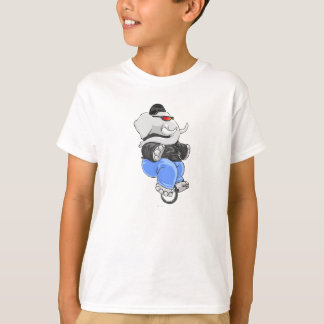 T-shirt Monocycle d'éléphant