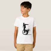 T-shirt Monocycle urbain (Devant entier)