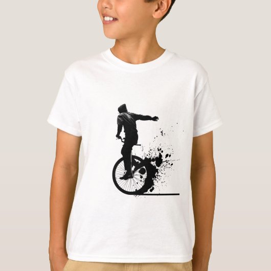 T-shirt Monocycle urbain (Devant)