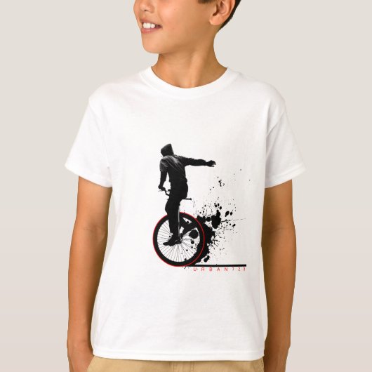 T-shirt Monocycle urbain B (Devant)