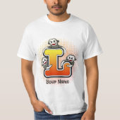 T-shirt Monogram L Sock Monkey (Devant)
