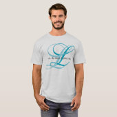 T-shirt Monogram Mr & Mrs Shirt (Devant entier)