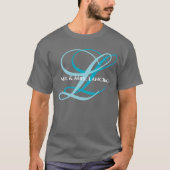 T-shirt Monogram Mr & Mrs Shirt (Devant)