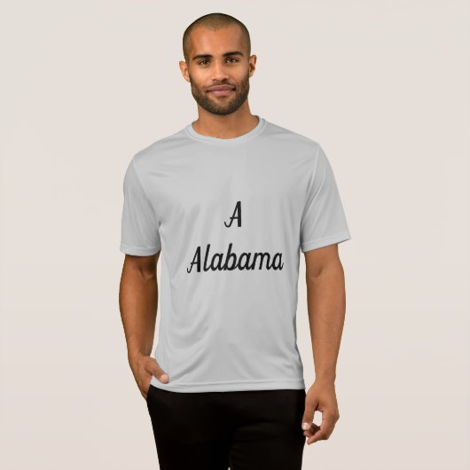 T-shirt Monogramme Alabama (Devant entier)