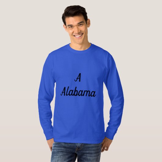 T-shirt Monogramme Alabama (Devant entier)
