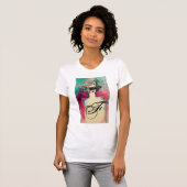 T-SHIRT MONOGRAMME DE CHARME (Devant entier)